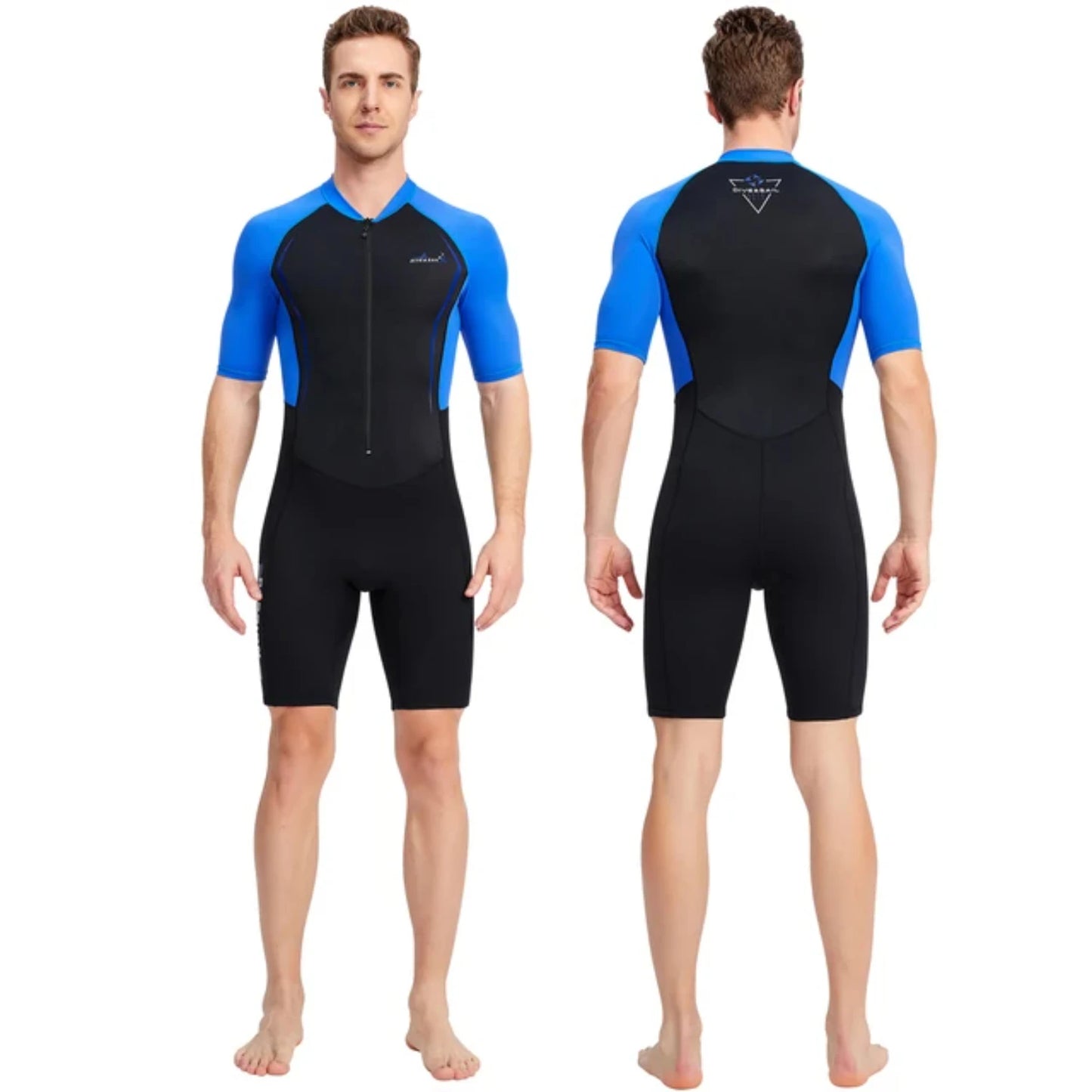 1.5MM Neoprene Wetsuit Men Women Short Sleeve Quick Dry Surfing Suit Beach Swimming Scuba Diving Suit Swimwear