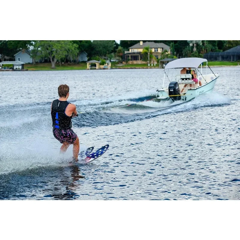 O'Brien Celebrity 68" Combo Waterskis Versatile Water Skis for All Levels with Adjustable X-7 Bindings & Durable Construction