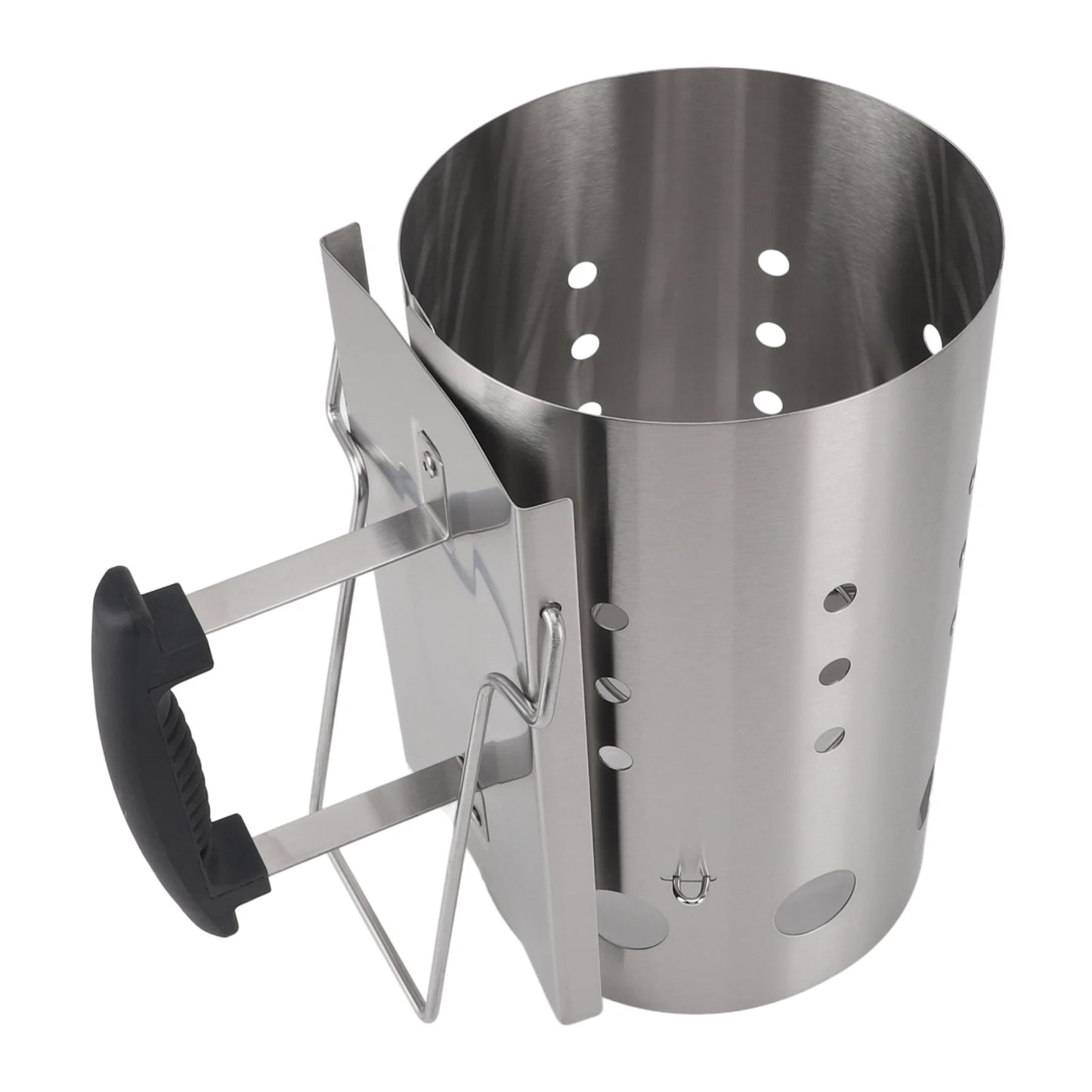 Chimney Starter Stainless Steel Portable Efficient Charcoal Starter Barrel for Barbecue Camping Picnic