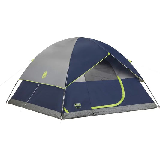 Coleman Sundome 3-Person Tent with Rainfly, Weatherproof Tent Sets Up in 10 Mins