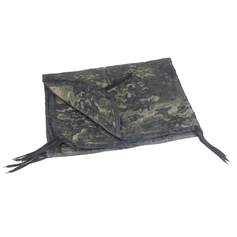 Military Army Camping Blanket Tactical Woobie Blanket Poncho Liner Lightweight Multifunctional All Weather Blankets Camping Gear