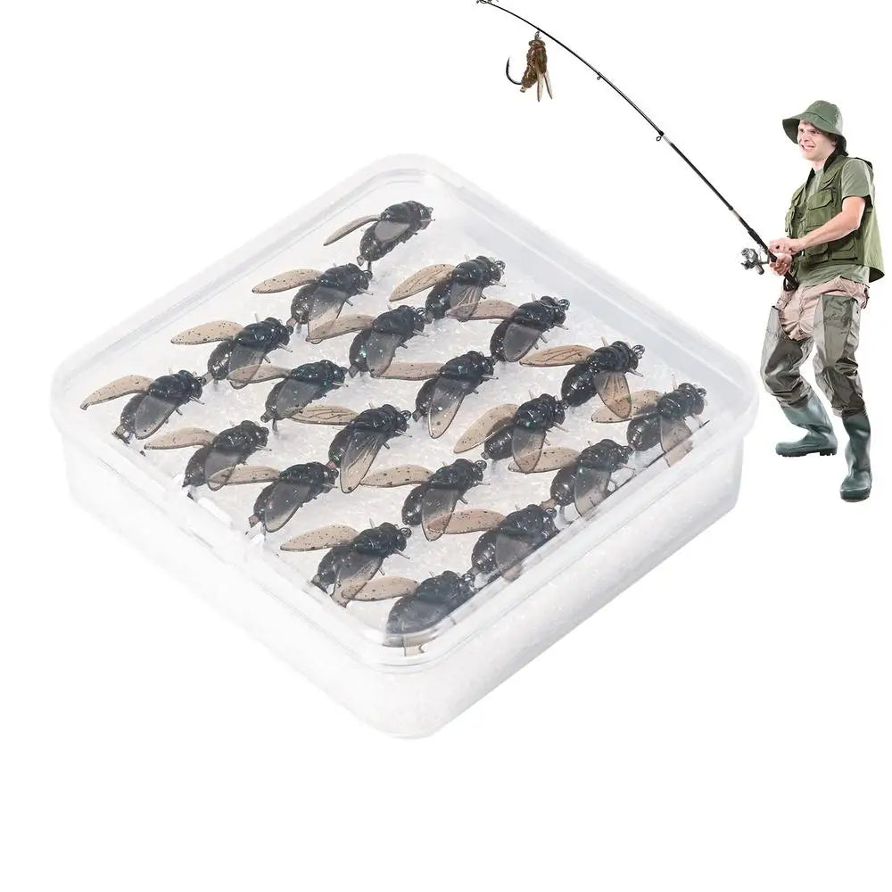 Fishing Fly Swimbait Fish Lure Soft Bait Fly Assortment Realistic Simulation Fly Bait Fake Fishing Bait Gear For Salmon Trout