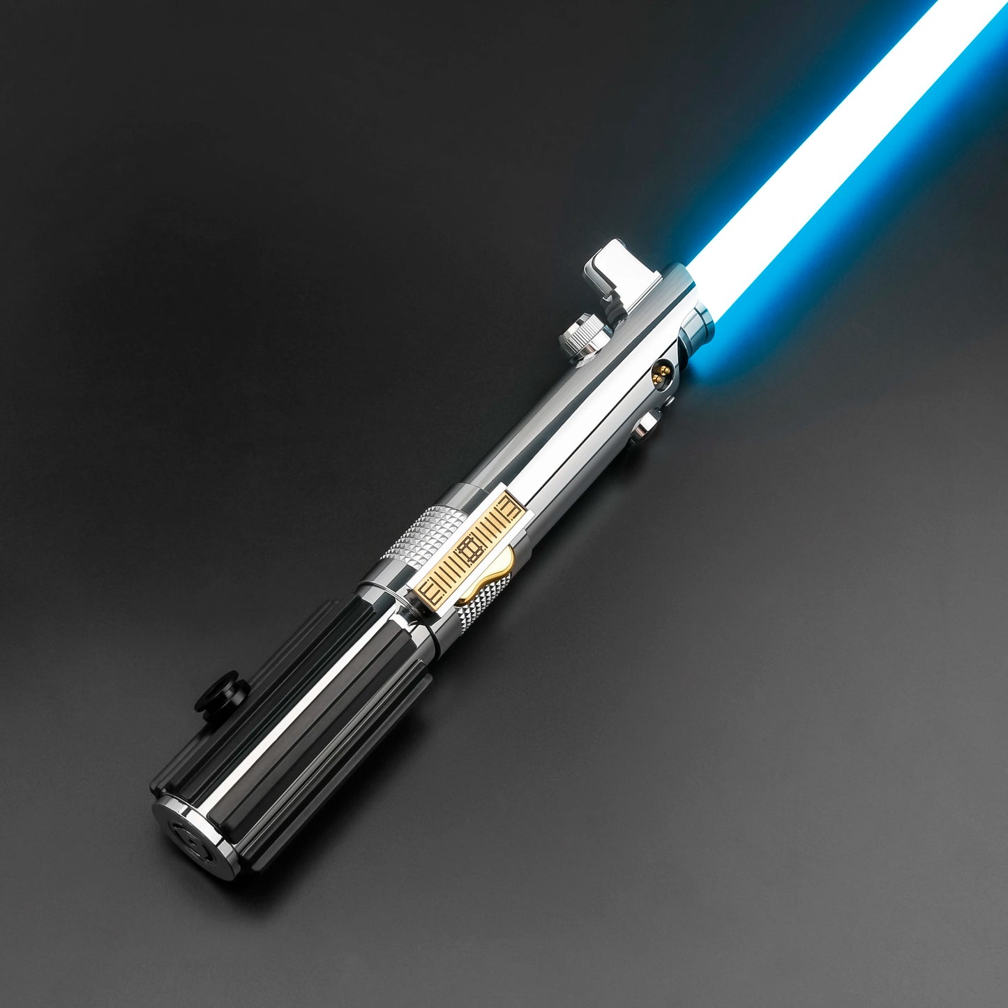 TXQSABER Anakin Lightsaber 5-4 Stars Proffie Laser Pixel board RGB Smooth Swing Metal Hilt With LED Strip Blade SDCard Skywalker