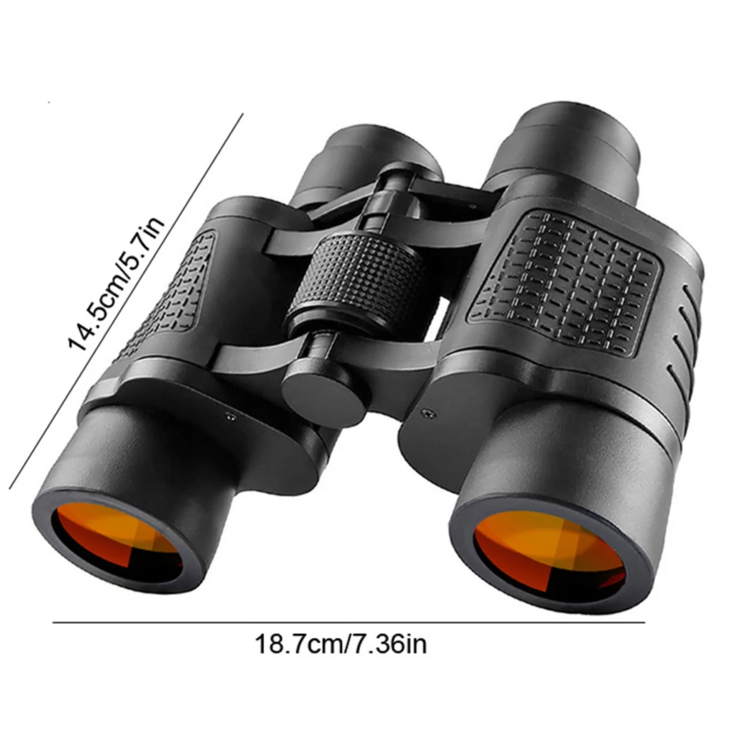 Outdoor 80X80 Binoculars, Long Range HD High Power Telescope With Optical Glass Lens for Hunting Travel - Enhanced Low Light Nig