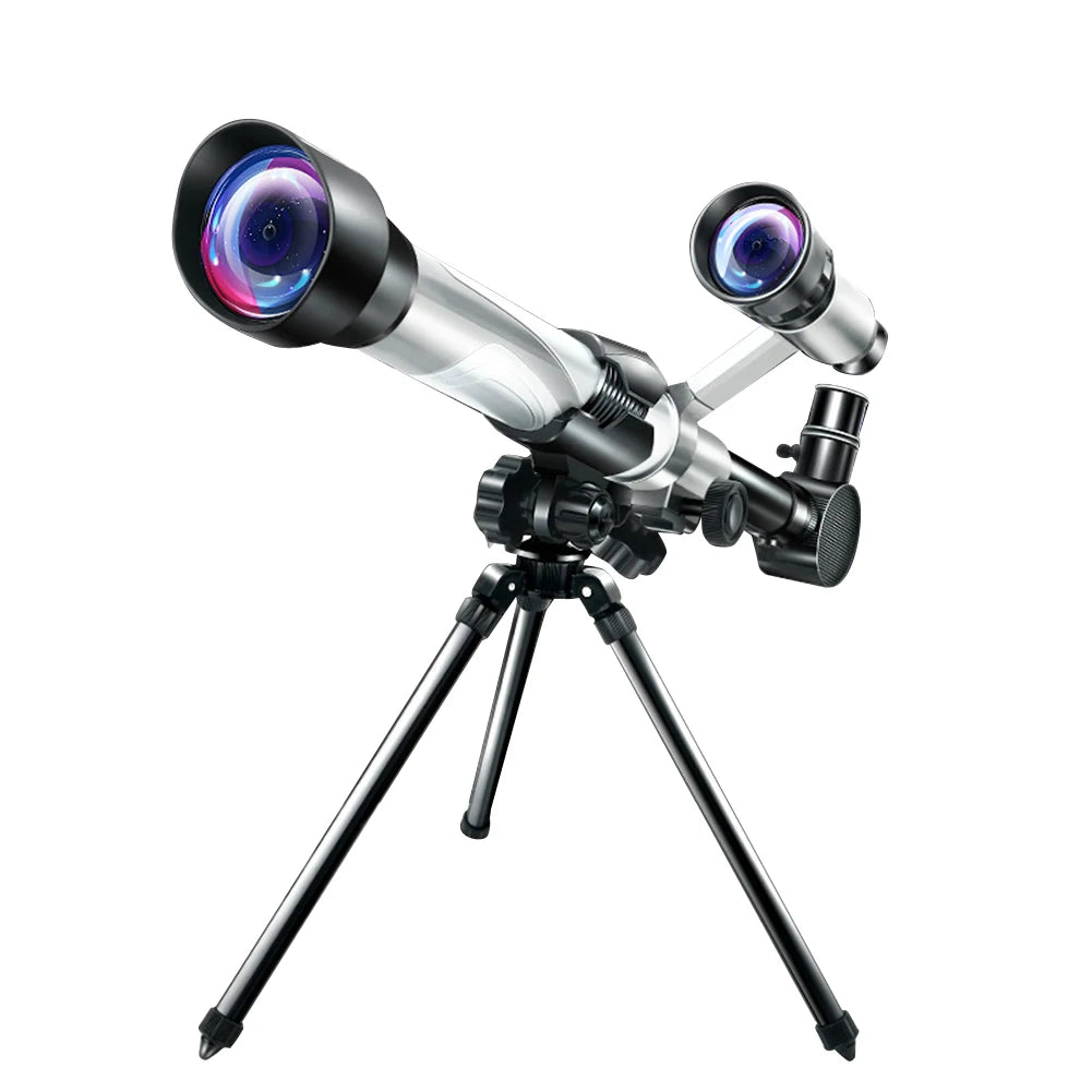 HD Astronomical Telescope Children Students Stargazing Monocular Teaching Aids for Beginners Students Children