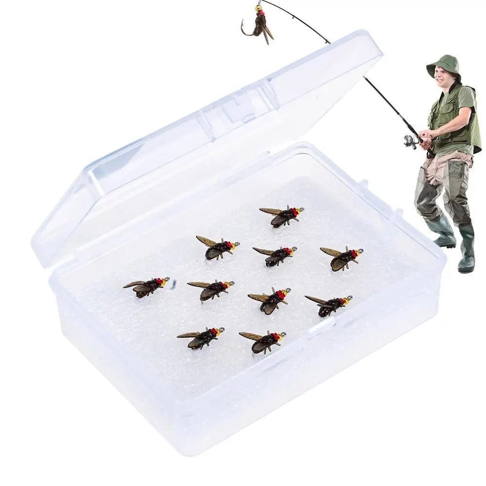 Fishing Fly Swimbait Fish Lure Soft Bait Fly Assortment Realistic Simulation Fly Bait Fake Fishing Bait Gear For Salmon Trout