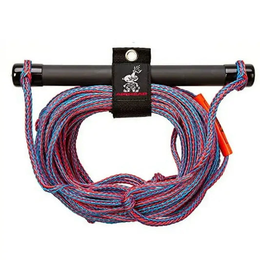 Airhead Water Ski Tow Rope with Tractor-Grip, Blue/Red, 75 Ft.