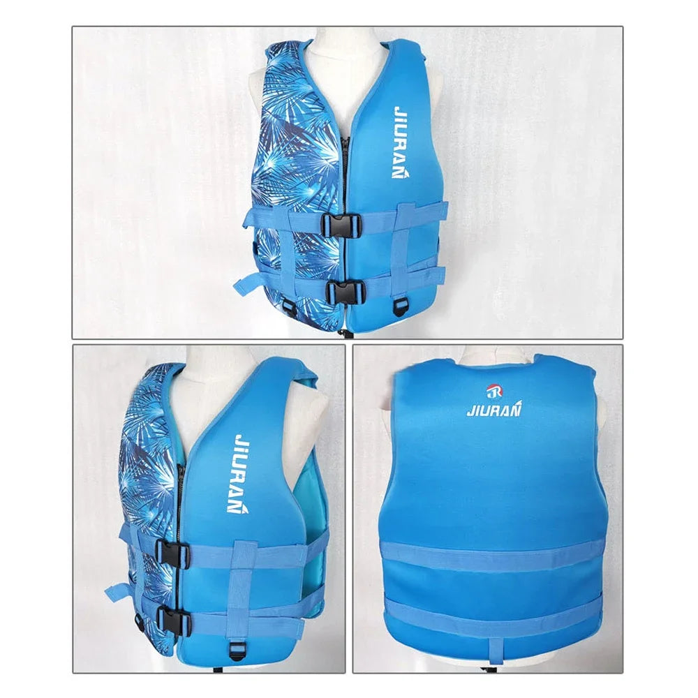 Adult Children Life Vest, Outdoor Water Safety Fishing Surfing Drifting Buoyancy Life Jacket