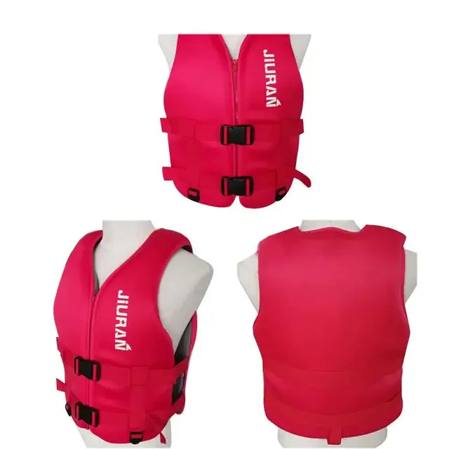 Adult Children Life Vest, Outdoor Water Safety Fishing Surfing Drifting Buoyancy Life Jacket
