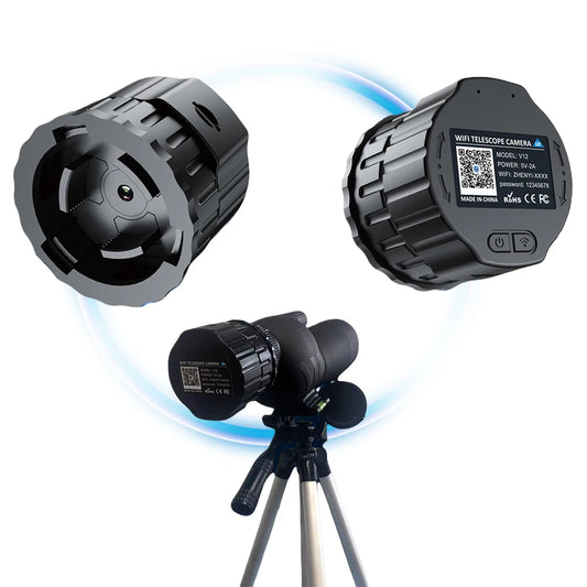 4 Million Pixel HD WiFi Electronic Telescope Eyepiece Camera for Astrophotography and Bird Watching
