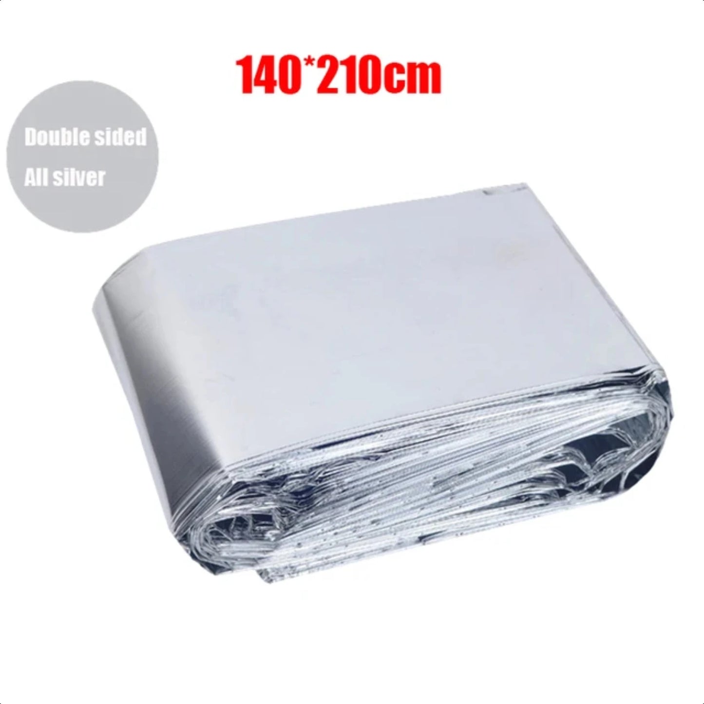 Must-Have Essential Windproof, Waterproof, Thermal, and Warm Emergency Blanket for Outdoor Camping, Hiking, and Military Rescue