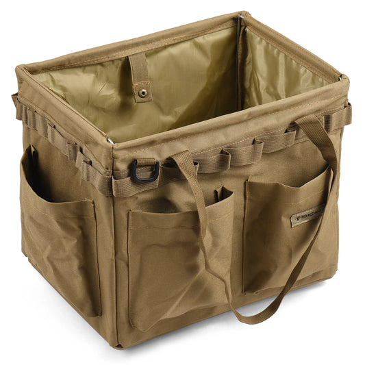 New Outdoor Camping Gas Tank Storage Bag Large Capacity Ground Nail Tool Bag Gas Canister Picnic Cookware Utensils Kit Bag