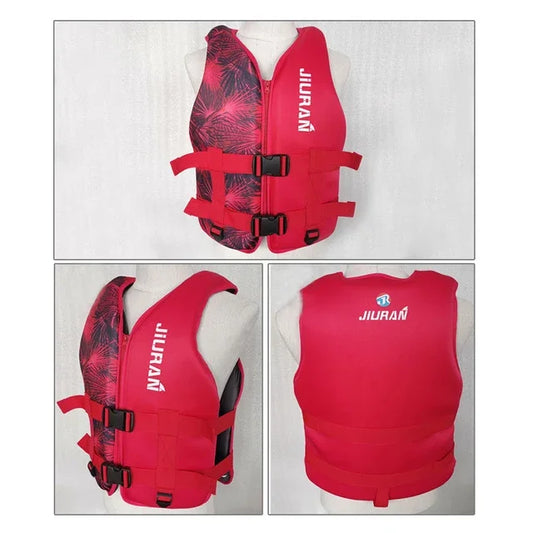 Adult Children Life Vest, Outdoor Water Safety Fishing Surfing Drifting Buoyancy Life Jacket